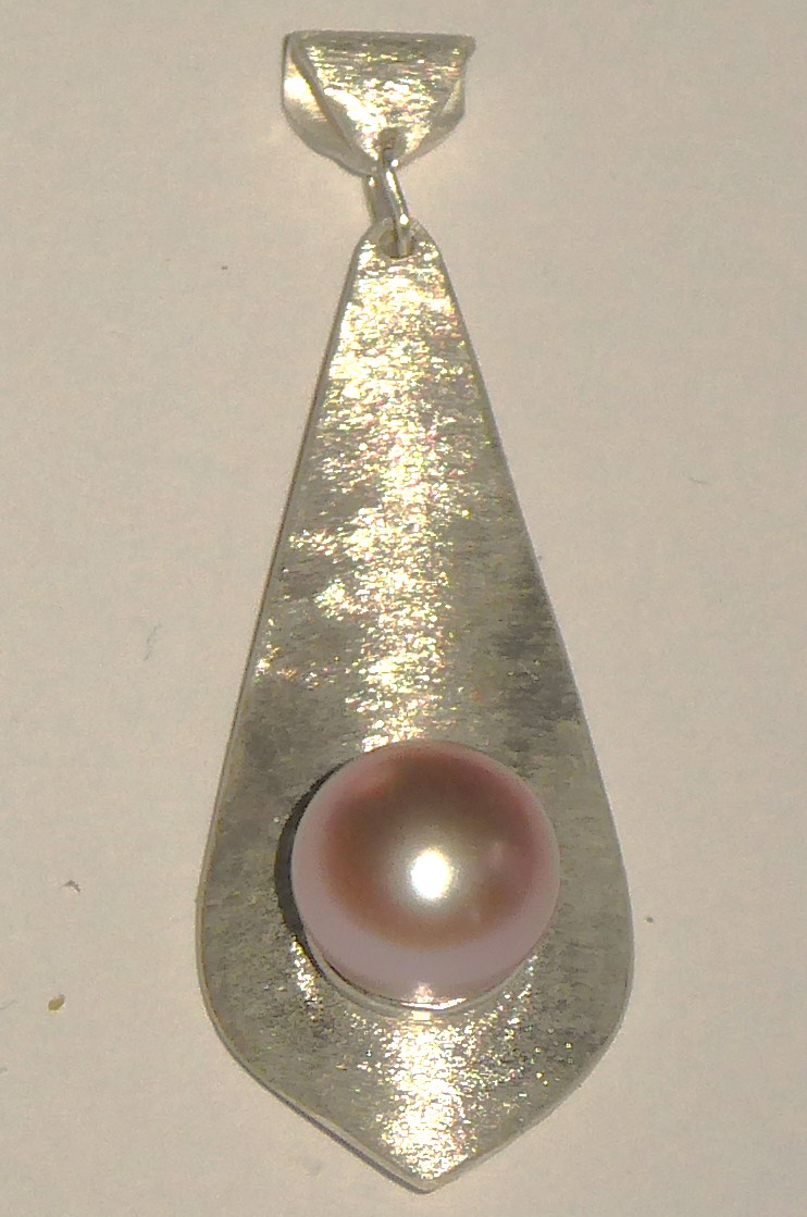 Perlen Silberanhänger
